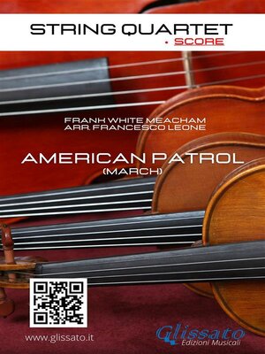 cover image of String Quartet--American Patrol (score)